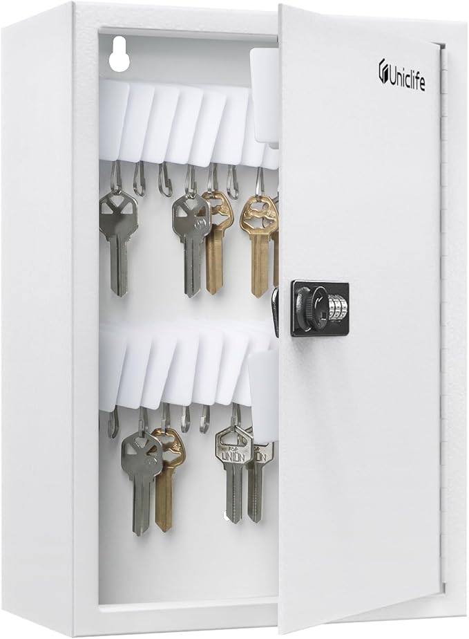 Uniclife 40 Position Slotted Key Cabinet by UnicLife