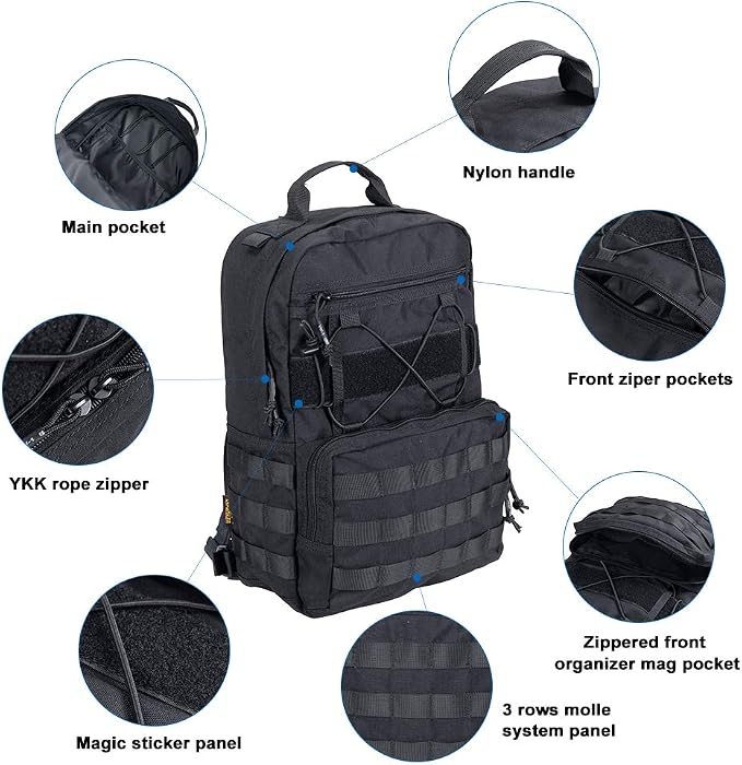 EXCELLENT ELITE SPANKER Outdoor Hydration Backpack Bundle Packs Water Bladder - Image 3