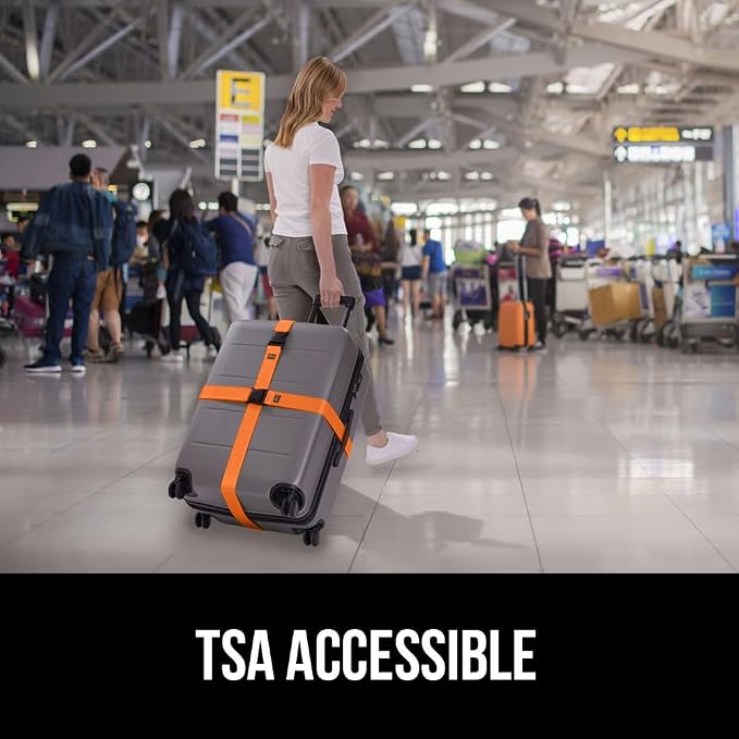 GORILLA GRIP Heavy Duty Adjustable Luggage Straps - Image 9