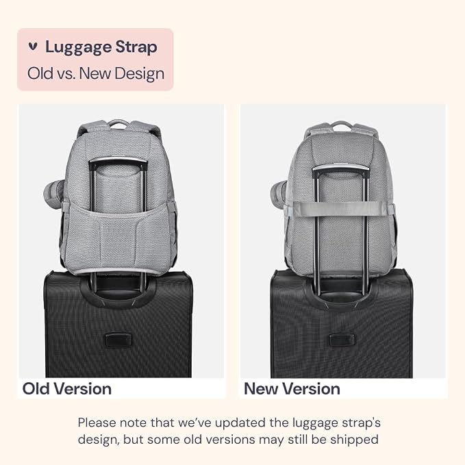 BabbleRoo Diaper Bag Backpack, Travel Backpack - Image 2