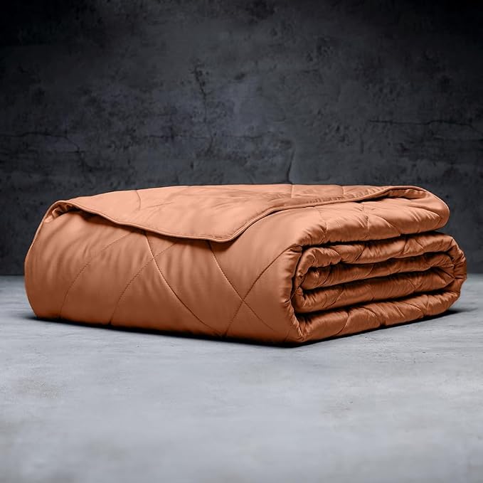 LUXOME Lightweight Blanket | 100% Rayon from Bamboo Fabric & Fill | King/Cal by LUXOME