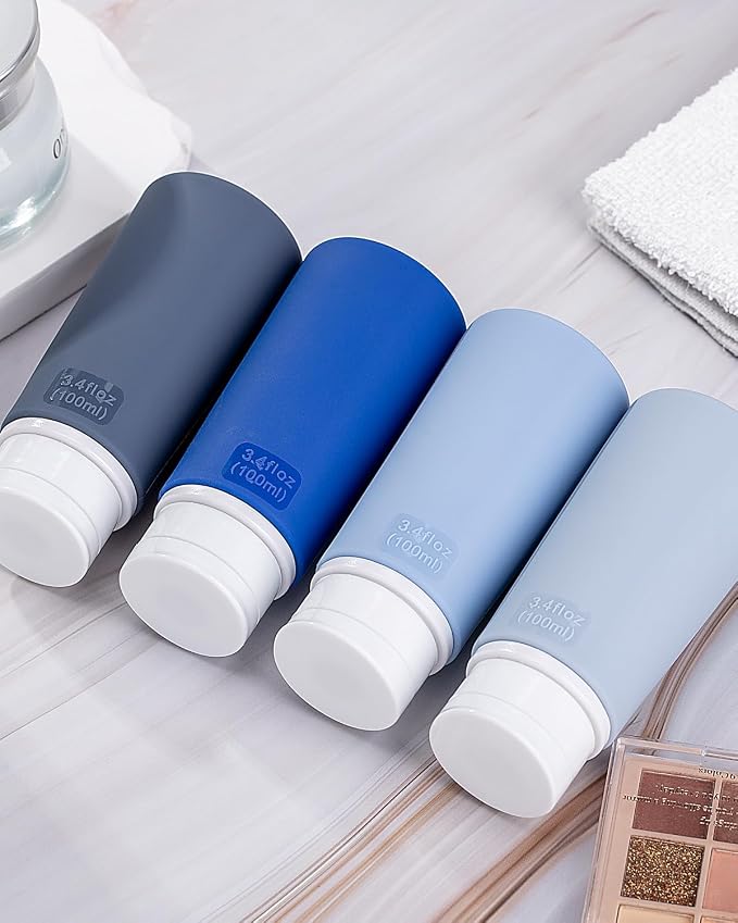 Valourgo Travel Bottles for Toiletries, Tsa Approved 3.4oz Portable Travel - Image 7
