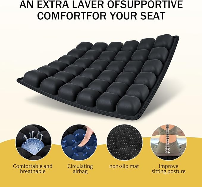 Travel Cushion Airplane Seat, Inflatable Seat Cushion, Travel Seat Cushions - Image 6