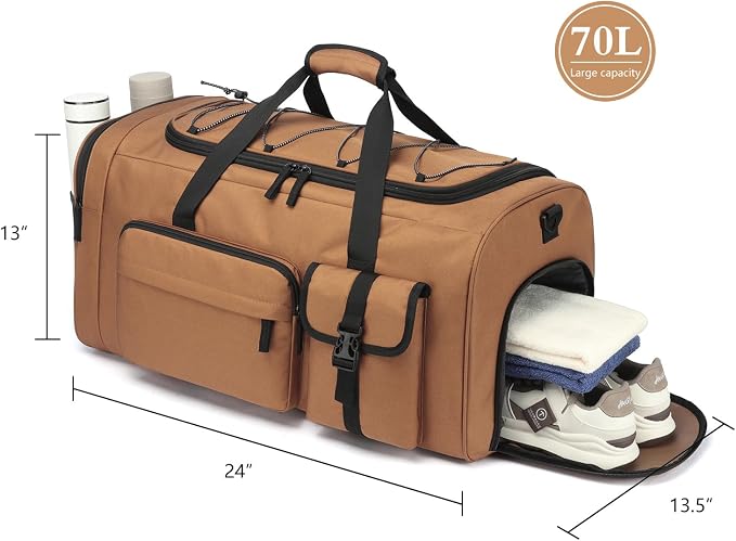 Lyweem Large Duffle Bag Backpack - Image 6