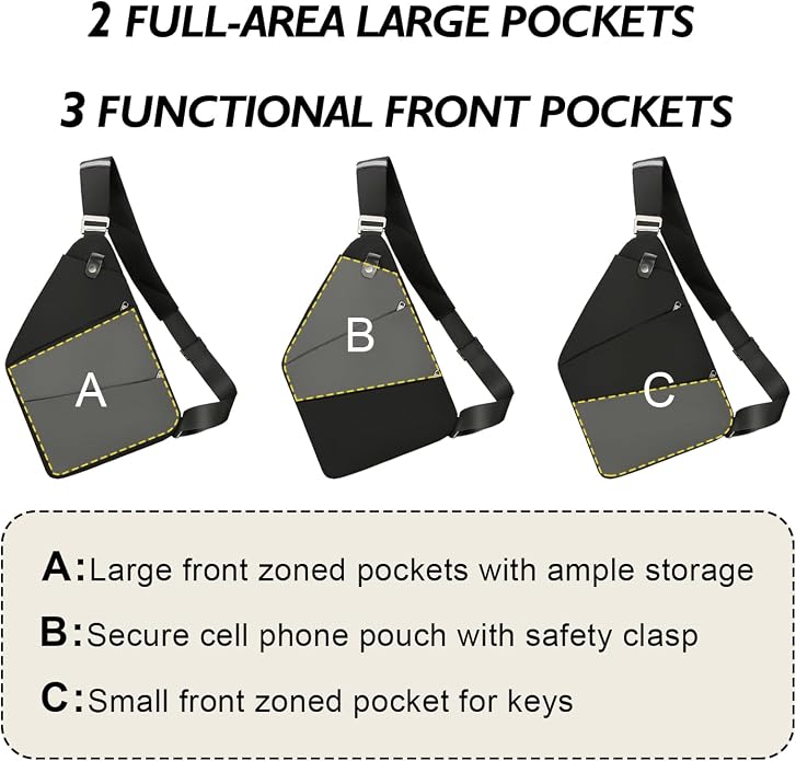 Anti Theft Crossbody Travel Bags - Image 5