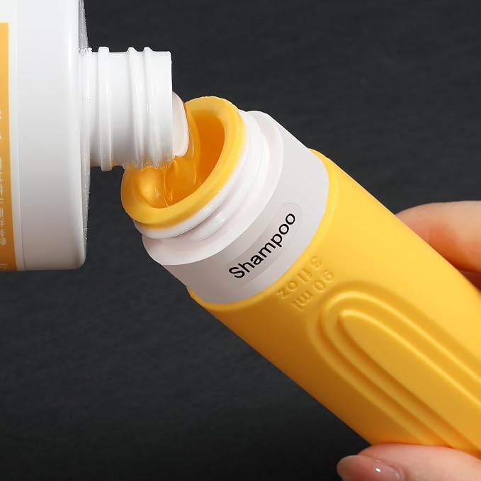Travel Bottles for Toiletries, 5 Pack TSA Approved Travel Size Containers - Image 4