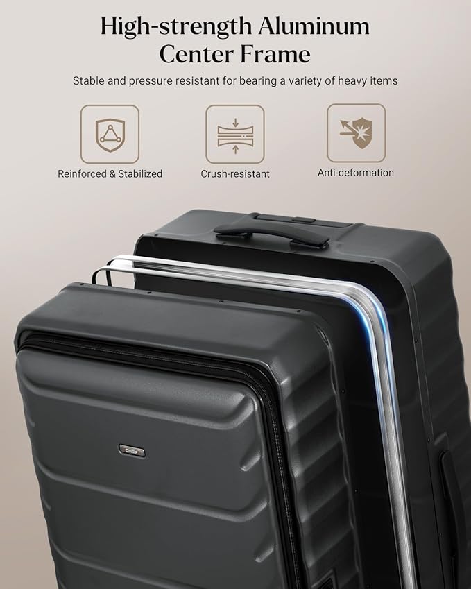 Luggage Sets 2 Pieces, 20/28 Inch PC Hardshell Suitcase - Image 4