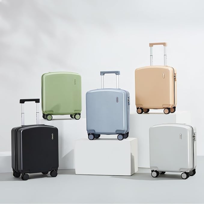 Hanke 16 Inch Underseat Carry On Luggage, Airline-Approved Hard Shell Small - Image 9