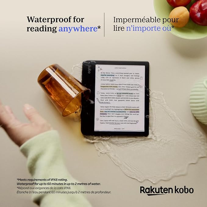 Kobo Libra Colour | eReader | 7” Glare-Free Colour E Ink Kaleido™ 3 Display | - Image 8