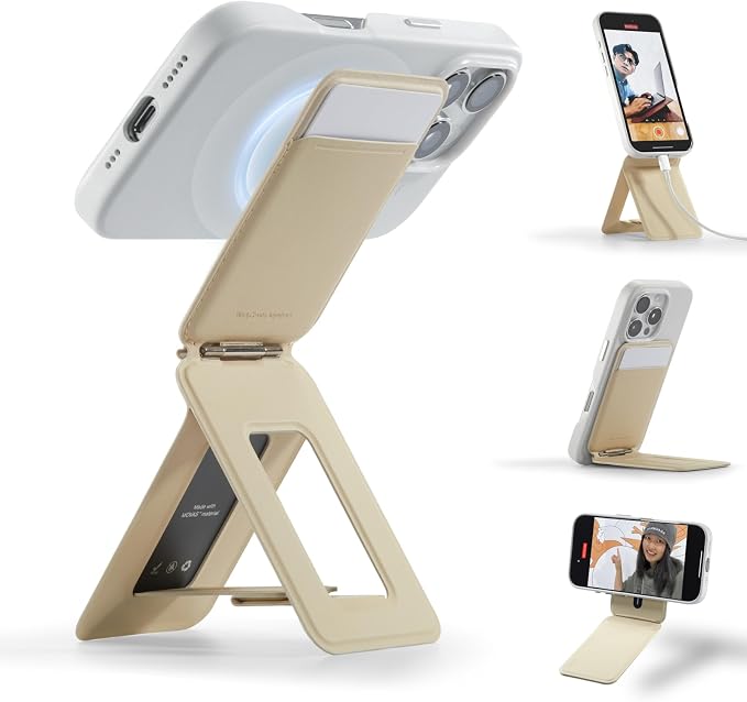 MOFT Phone Tripod Wallet for iPhone, Mulit-Angles, Portable Phone Stand by MOFT