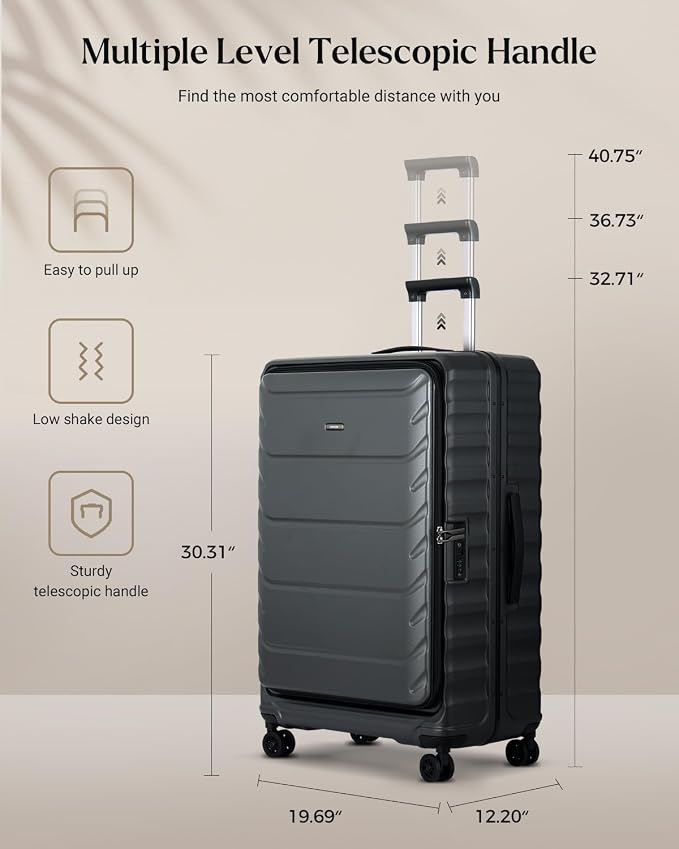 Checked Luggage, 28 Inch Luggage - Image 9