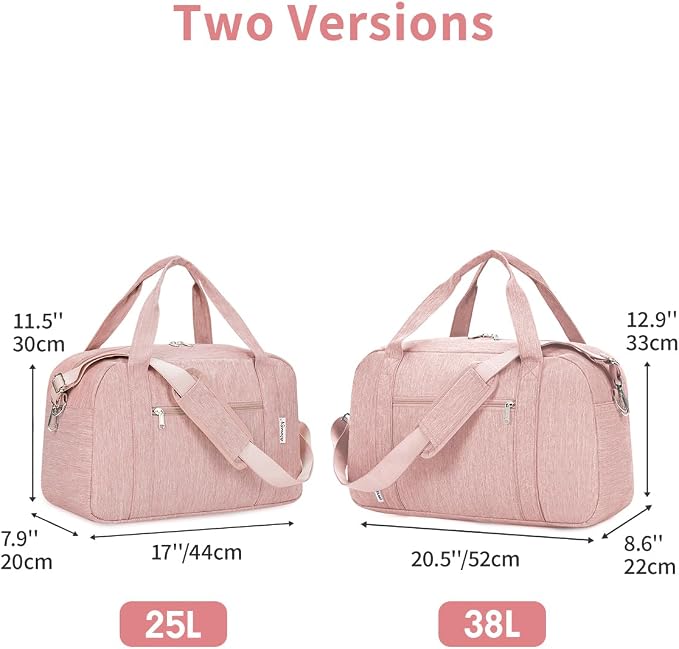 Narwey Carry on Bag 22x14x9 Airlines Approved, Carry on Duffle Bag - Image 3