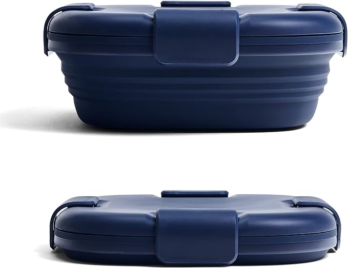 STOJO Collapsible Sandwich Box – 24oz, Reusable Food Storage Container by stojo