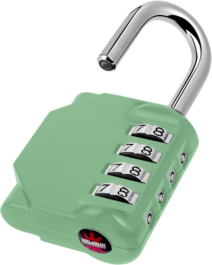 CL11KG Combination Lock, 4 Digit Outdoor Combination Padlock Set Your own by KAWAHA