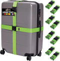 GORILLA GRIP Heavy Duty 8 Pack Adjustable Luggage Straps by GorillaGrip