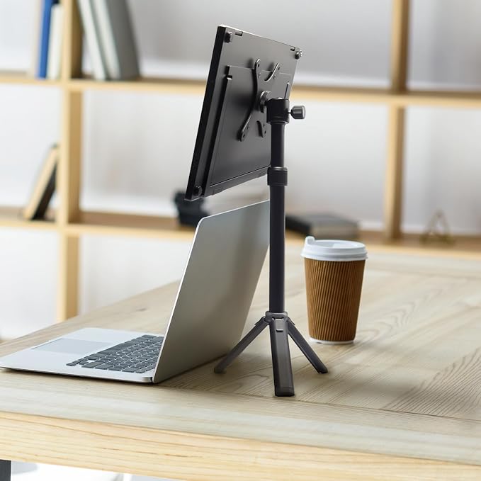 Kado Metal Portable Monitor Stand Tripod, 100x100mm 75x75mm Wall/Arm Mount - Image 2