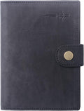 Genuine Leather Passport Case, RFID Passport Cover by Borgasets