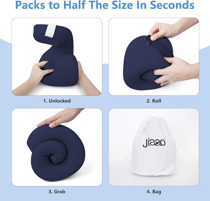 Neck Pillow Airplane, Advanced Neck Support - Image 8