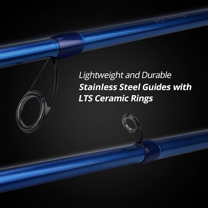 KastKing Compass Telescopic Fishing Rods and Combo, Sensitive Graphite - Image 4
