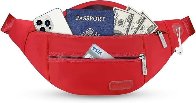 MAXTOP Large Crossbody Fanny Pack by MAXTOP