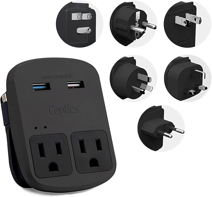 Ceptics World Travel Adapter Kit by Ceptics
