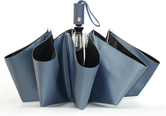 SY COMPACT Umbrella Automatic Travel Waterproof Light Folding Umbrellas Easy by SYCOMPACT