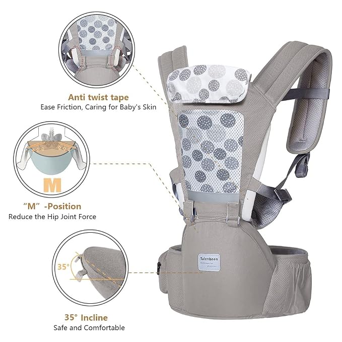 Baby Carrier 6-in-1 Newborn to Toddler, Baby Carrier - Image 3
