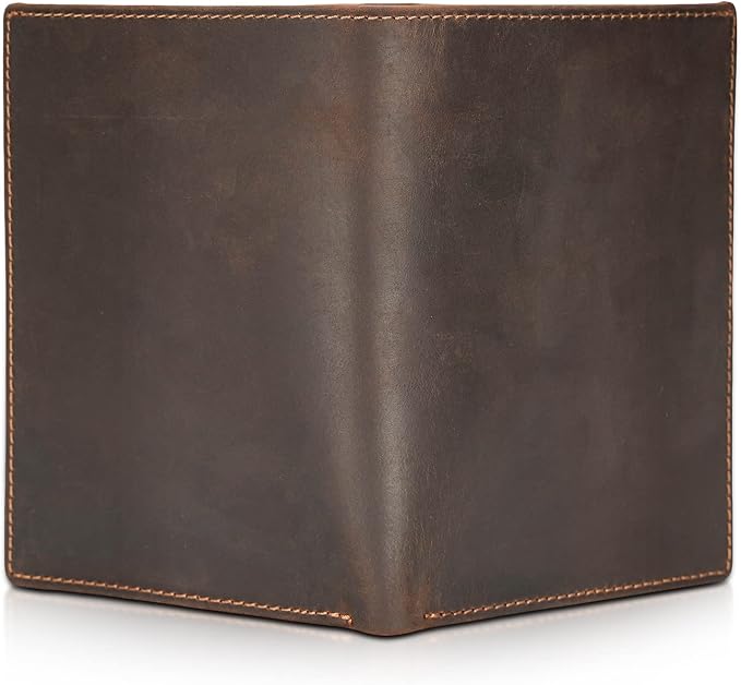 Polare Luxury RFID Blocking Leather Passport Holder Travel Wallet - Image 5