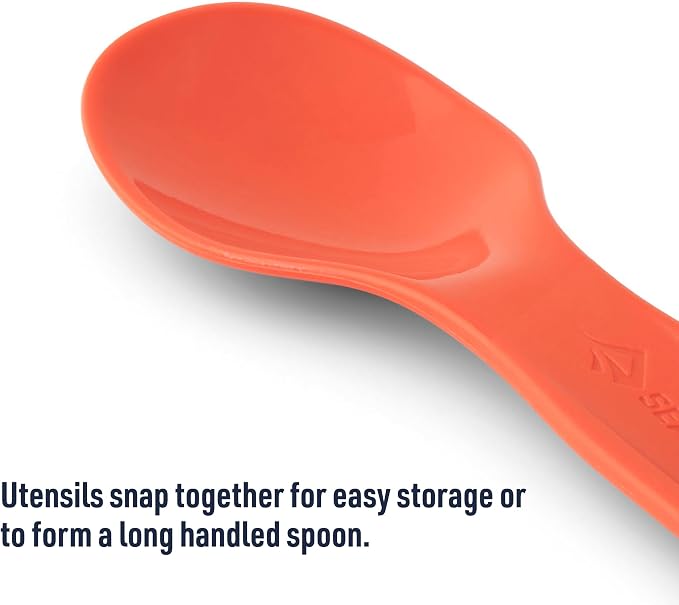 Sea to Summit Passage Camp Cutlery Set, Spoon and Knife, Aqua Sea Blue - Image 5