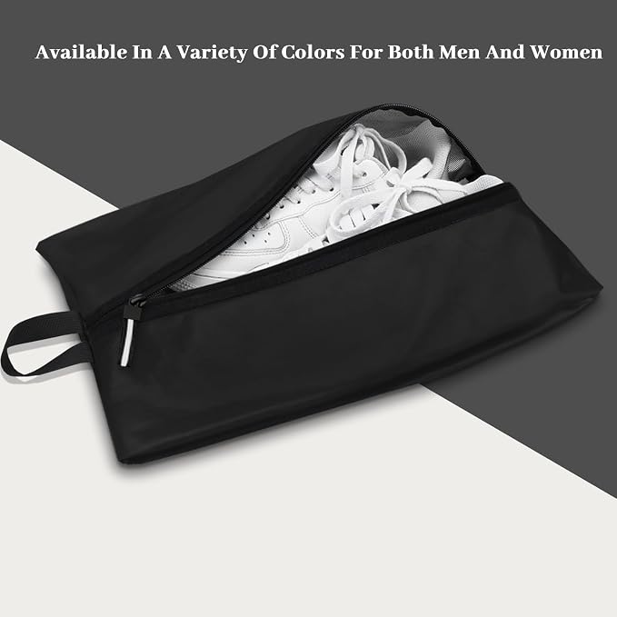 Shoe Bag Odor-Absorbing Water-Resistant, Travel Friendly Golf Shoe Bag - Image 7