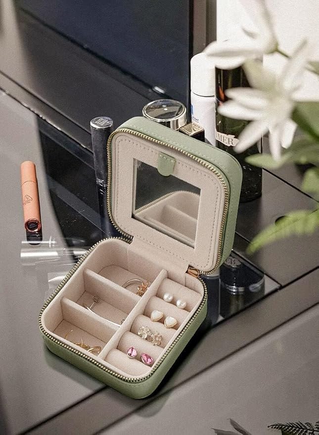 S.Leaf Travel Jewelry Organizer Travel Jewelry Boxes - Image 3