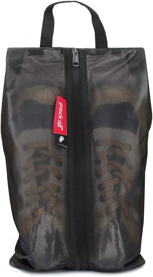 pack all Shoe Bag for Travel, Water-Resistant Shoe Pouch for Gym, by packall