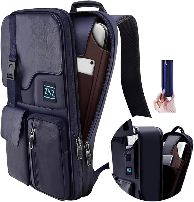 ZINZ Laptop Backpack 15 15.6 16 Inch, Expandable Computer Rucksack by ZINZ