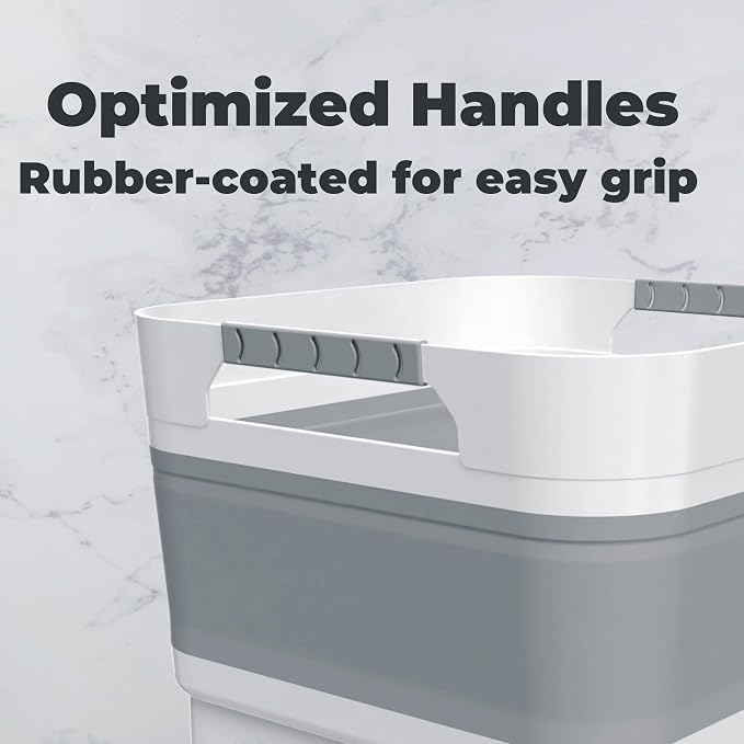 Wash Basin for Baby Bottles, Versatile Wash Tub for Kitchen, Outdoor Camping - Image 3