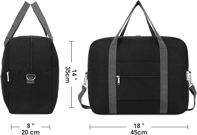 For Spirit Airlines Personal Item Bag 18x14x8 Foldable Travel Duffel Bag Tote - Image 4
