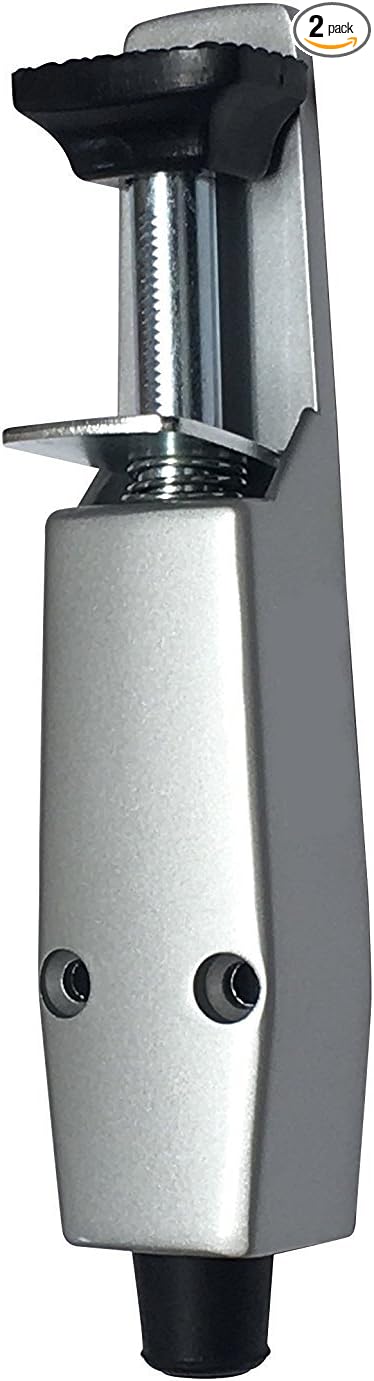 Pacific Doorware Heavy Duty Spring Loaded Step Down Push On Door Holder/Stopper by EasyandAccurate