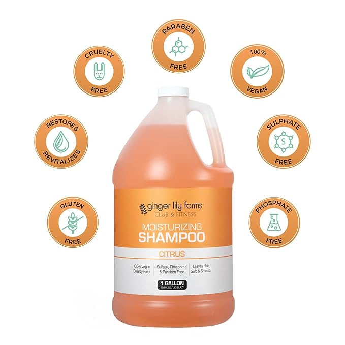 Ginger Lily Farms Club & Fitness Moisturizing Shampoo - Image 4