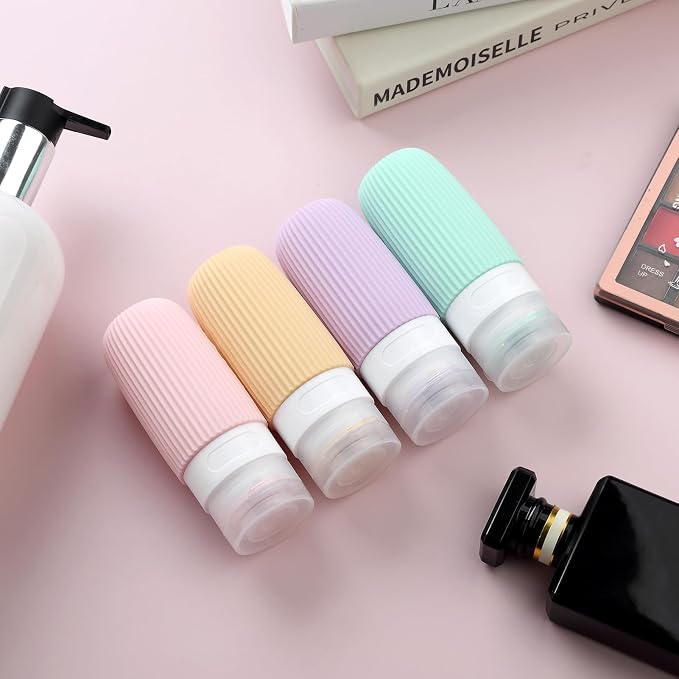 Travel Bottles for Toiletries, Tsa Approved 2oz Travel Bottles, BPA Free Leak - Image 8