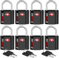 TSA Approved Luggage Locks, Ultra-Secure Dimple Key Travel Locks by Forge