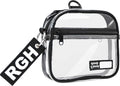 Rough Enough Clear Quart Size TSA Approved Toiletry Bag Small by REROUGHENOUGH