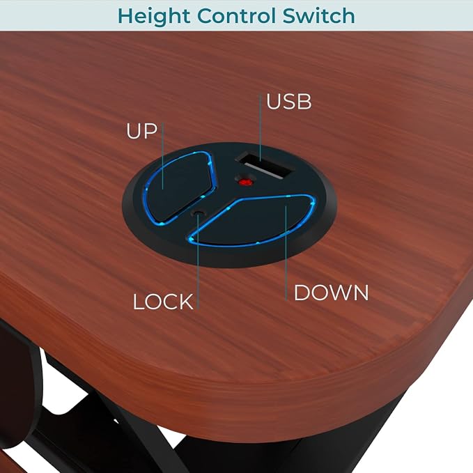 VERSADESK® PowerPro™ 40” x 24” Standing Desk Converter | 7.75” - Image 5