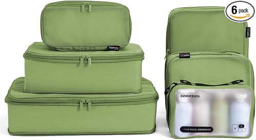 6 Set Compression Packing Cubes by SOARSAIL