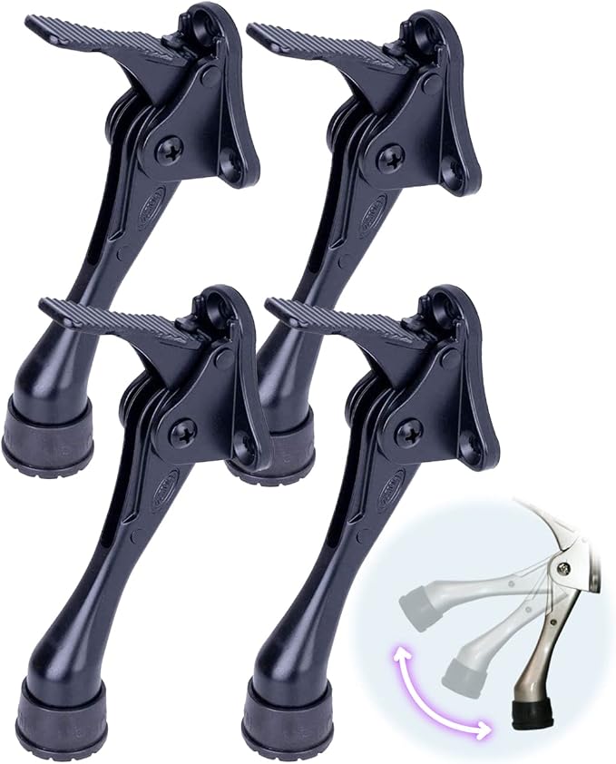One Touch Kickdown Door Stopper, Door Holder, Heavy Duty Door Stops, Bottom of by HASHI