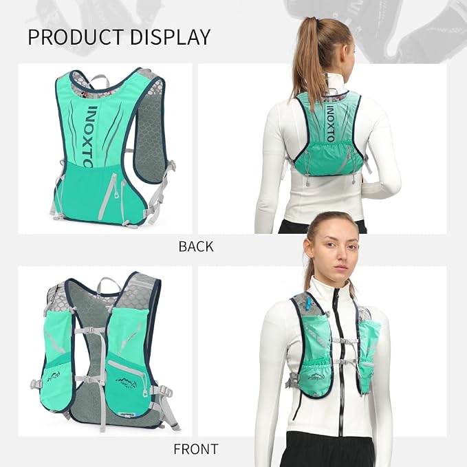 Running Hydration Vest for Men Women Water Backpack for Running 3L Running - Image 5