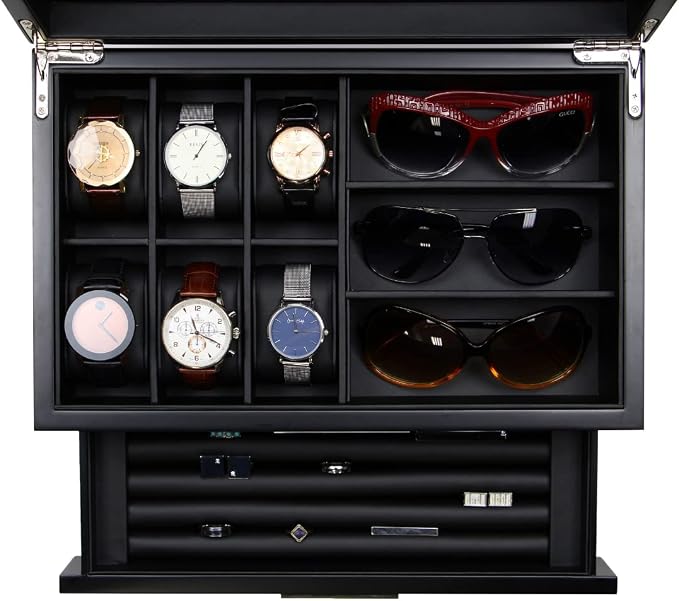 Luxury Watch, Sunglasses and Jeweler Display Case and Organizer - Image 2