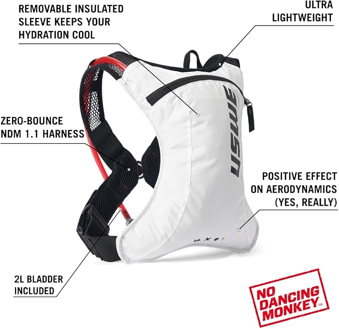 USWE Race 2.0, Ultra Lightweight Hydration Backpack - Image 3