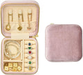 TAIMY Plush Velvet Travel Jewelry Box, Small Travel Jewelry Case, Portable Mini by TAIMY