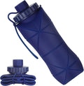 YCT Collapsible Silicone Travel Water Bottle 20oz, Reuseable Leakproof BPA Free by YCT