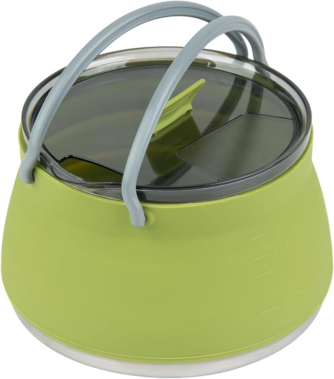 Restaurantware-Hi Tek 1 Liter Collapsible Camping Kettle, 1 Portable Cook Pot - - Image 2