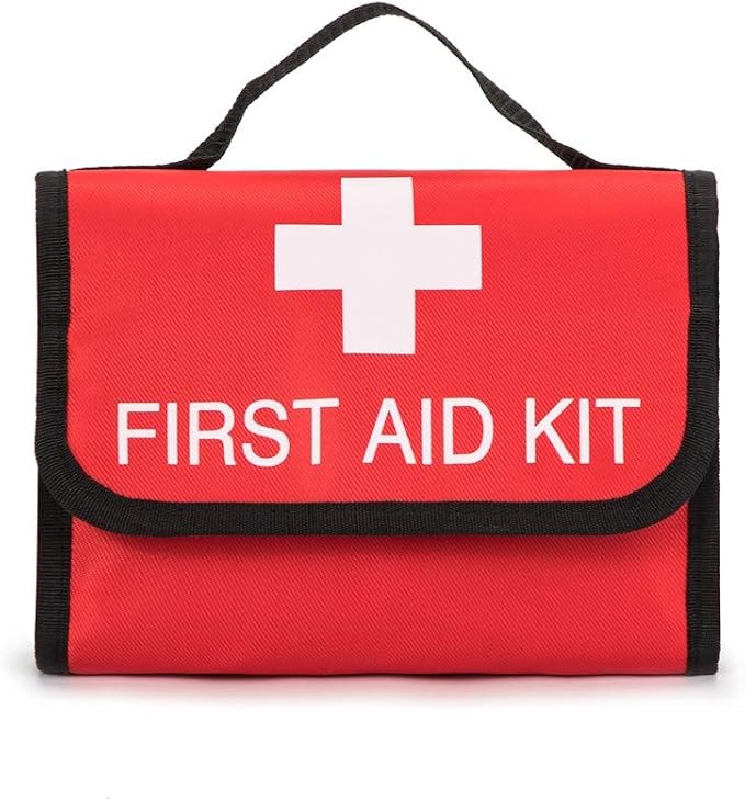 First Aid Bag Tote Empty Small First Aid Kit Bag Outdoor Travel Rescue Pouch - Image 2